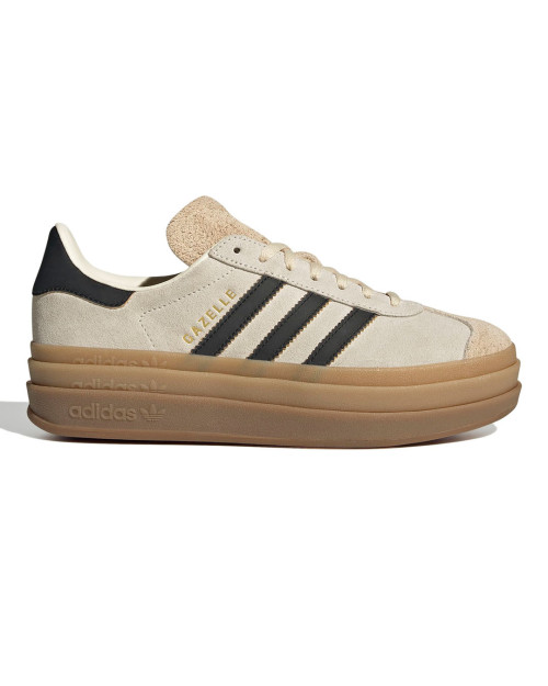 zapatillas adidas gazelle para mujer color crema