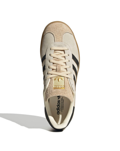 zapatillas adidas gazelle para mujer color crema