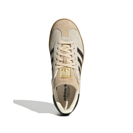 zapatillas adidas gazelle para mujer color crema