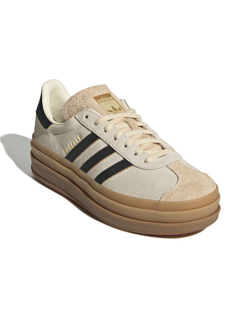 zapatillas adidas gazelle para mujer color crema