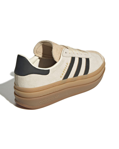 zapatillas adidas gazelle para mujer color crema