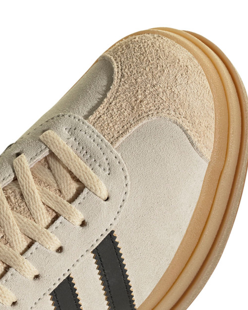zapatillas adidas gazelle para mujer color crema