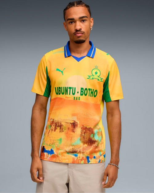 Camiseta Mamelodi Sundowns Yellow Green Kidsuper