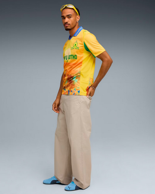 Camiseta Mamelodi Sundowns Yellow Green Kidsuper
