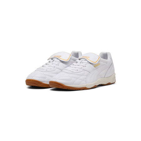 zapatillas puma king indoor blancas