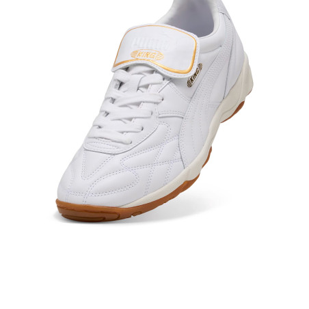 zapatillas puma king indoor blancas