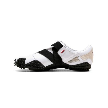 zapatillas puma ur mostro blancas y rojas