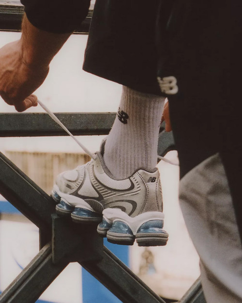 zapatillas new balance abzorb 2000 metálicas y azules