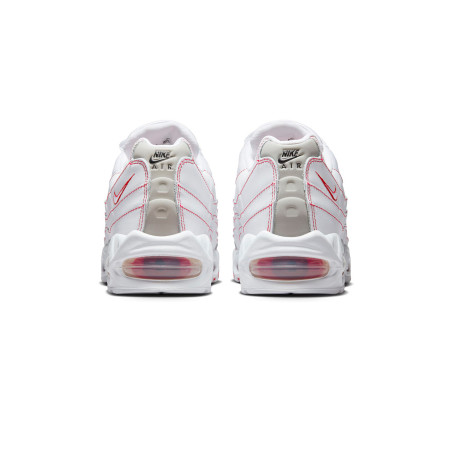 Zapatillas nike 95 og big bubble blancas y rojas