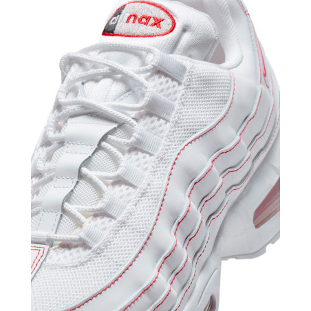 Zapatillas nike 95 og big bubble blancas y rojas