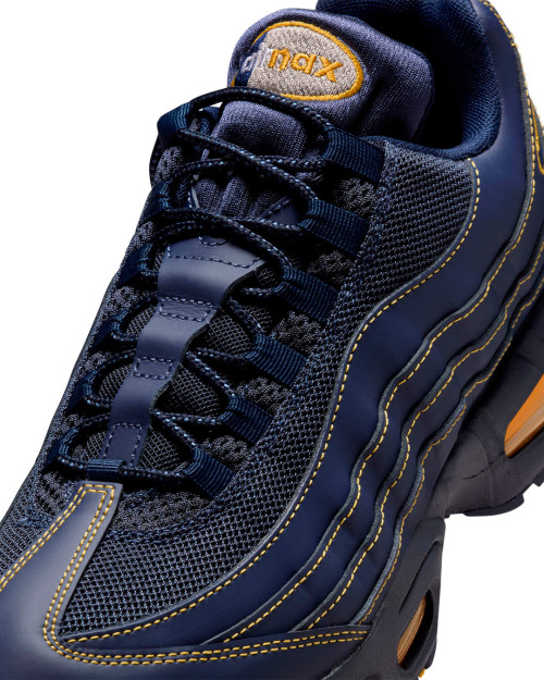 Zapatillas nike 95 og big bubble azules y amarillas