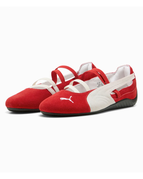 bailarinas puma speedcat mujer color rojo