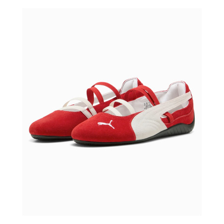 bailarinas puma speedcat mujer color rojo