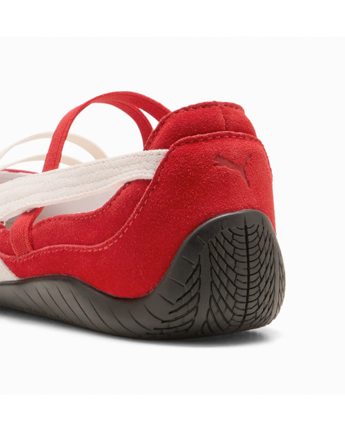 bailarinas puma speedcat mujer color rojo