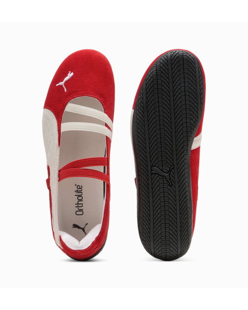 bailarinas puma speedcat mujer color rojo