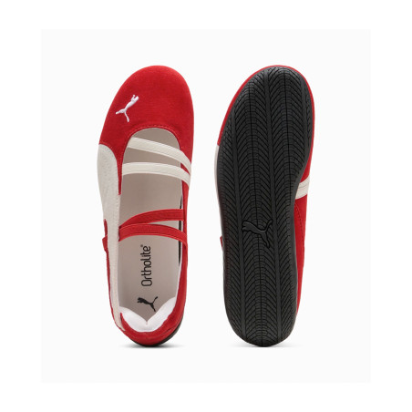 bailarinas puma speedcat mujer color rojo