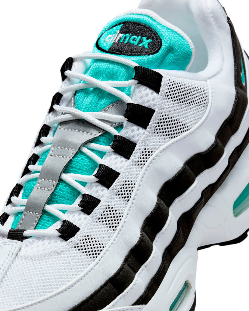 zapatillas nike air max 95 og color blanco y azul