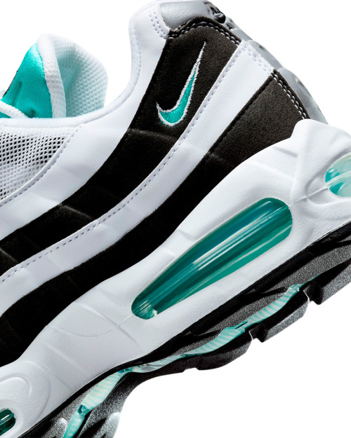 zapatillas nike air max 95 og color blanco y azul