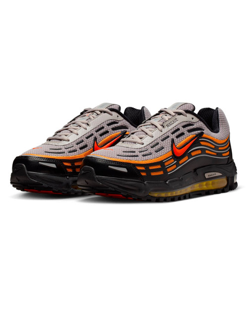 zapatillas nike air max tl negras y naranjas