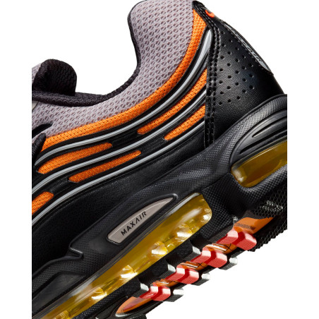 zapatillas nike air max tl negras y naranjas