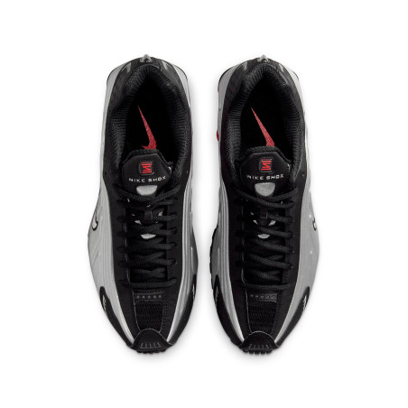 zapatillas nike shox r4 para mujer plateadas