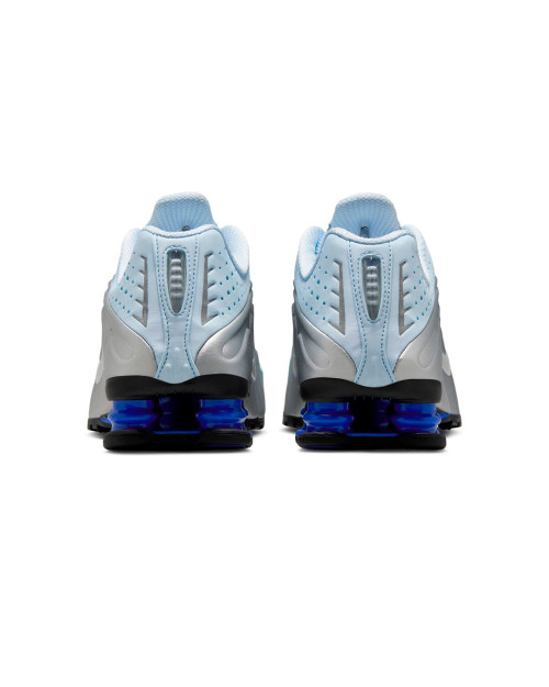 zapatillas nike shox r4 azules para mujer