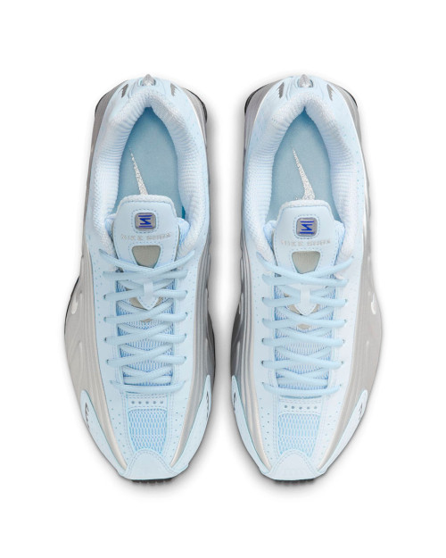 zapatillas nike shox r4 azules para mujer