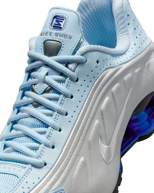 zapatillas nike shox r4 azules para mujer