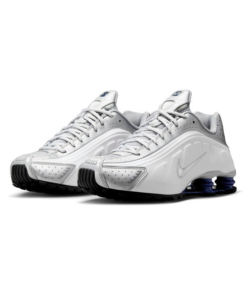 zapatillas nike shox r4 para hombre blancas