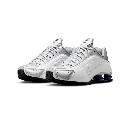 zapatillas nike shox r4 para hombre blancas