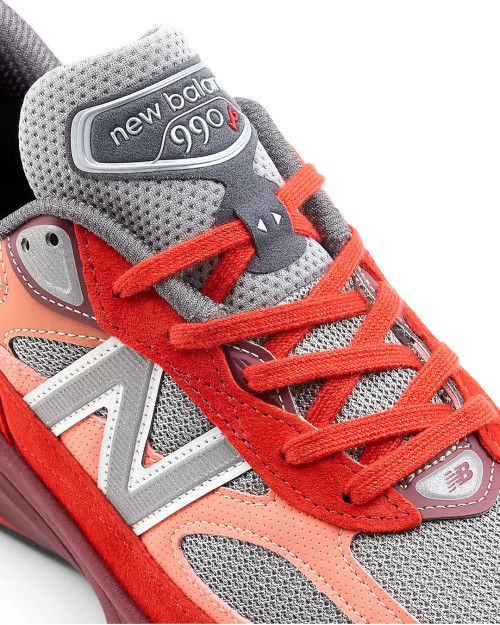 zapatillas new balance 990 v6 made in usa rojas U990RT6