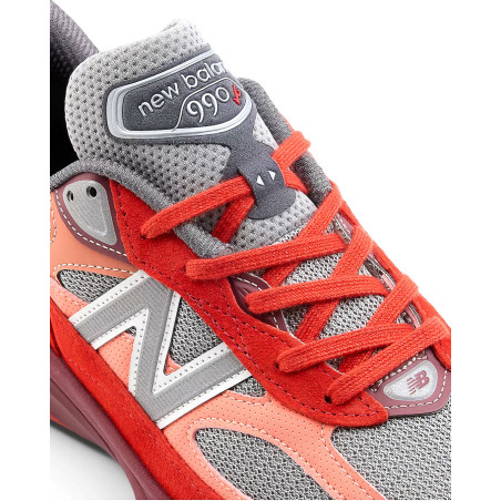 zapatillas new balance 990 v6 made in usa rojas U990RT6