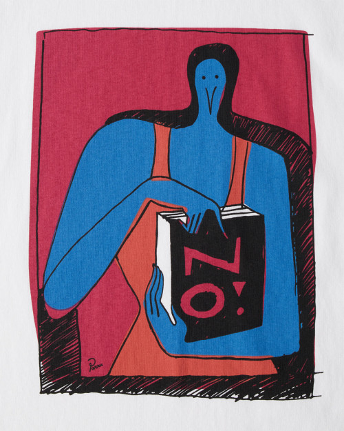Camiseta Parra No Books Color Blanco