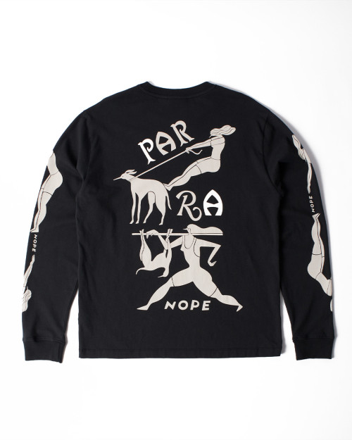 Parra camiseta dog training long sleeve color negro