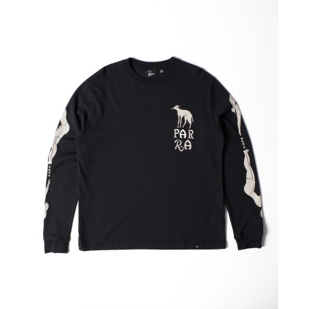 Parra camiseta dog training long sleeve color negro