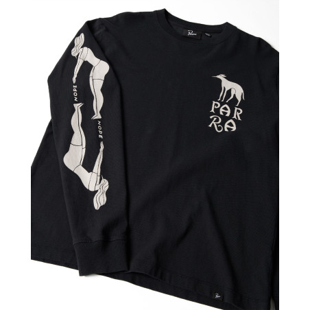 Parra camiseta dog training long sleeve color negro