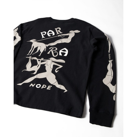 Parra camiseta dog training long sleeve color negro