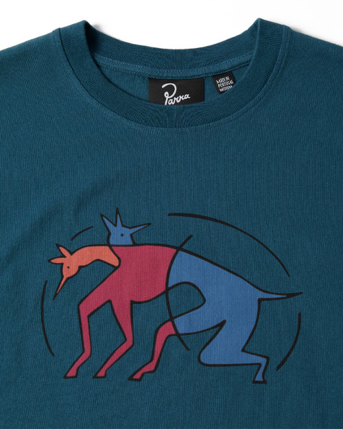 camiseta parra the zoomies color verde