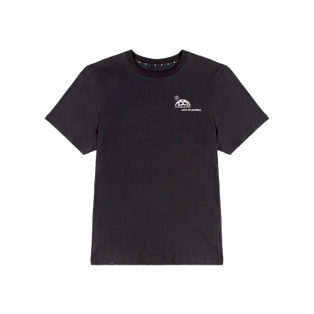 Camiseta Ciele Unisex Color Negro Estampado Blanco