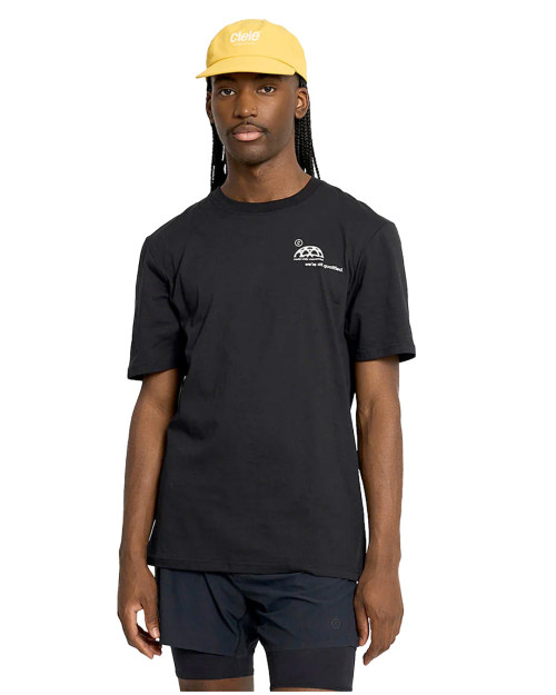 Camiseta Ciele Unisex Color Negro Estampado Blanco
