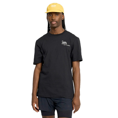 Camiseta Ciele Unisex Color Negro Estampado Blanco