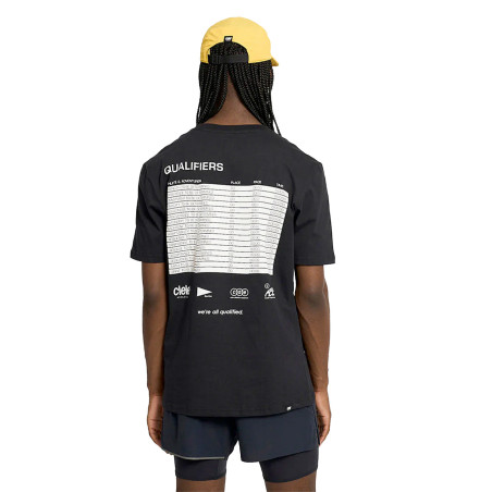 Camiseta Ciele Unisex Color Negro Estampado Blanco
