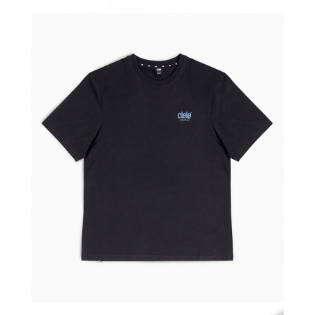 Camiseta Ciele Athletics Ironcast Color Negro Logo Azul