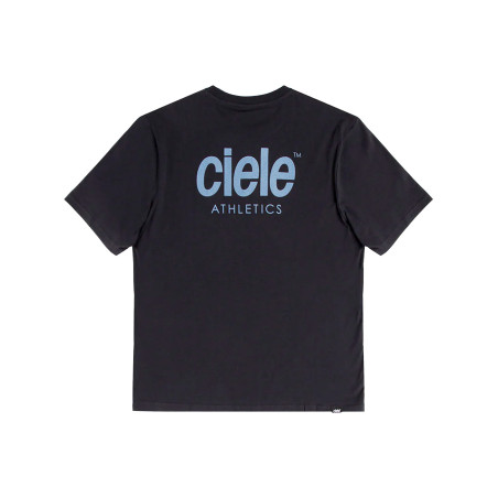 Camiseta Ciele Athletics Ironcast Color Negro Logo Azul