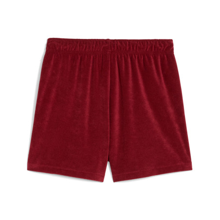 Pantalones puma x fenty color rojo granate
