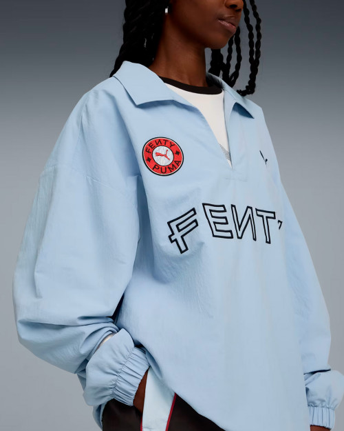 jersey puma x fenty drill top color azul