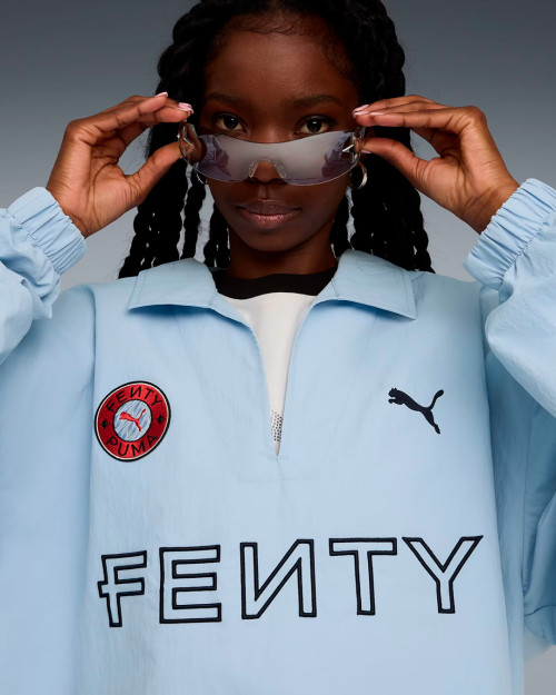 jersey puma x fenty drill top color azul