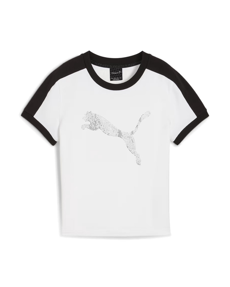 camiseta puma x fenty color blanco