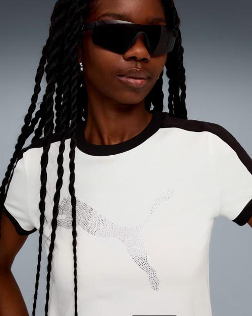 camiseta puma x fenty color blanco