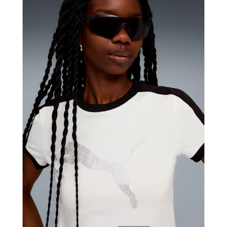 camiseta puma x fenty color blanco